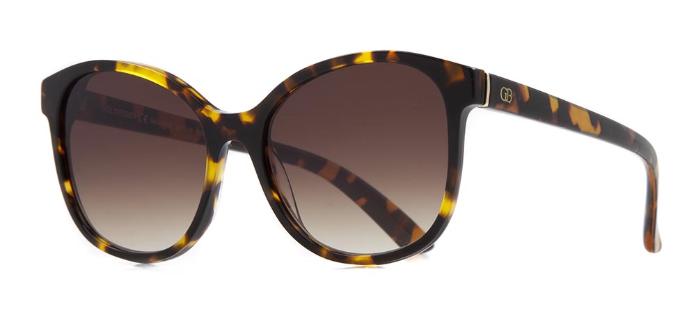 GOLDBERRY Sunglasses Teenage Woman Oval Full-Rimmed Acetate UV400 GBGNŞ 4510-C.02